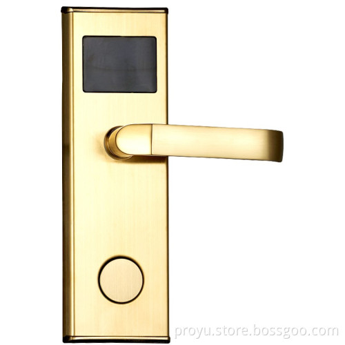 China supplies Industry Price Zinc Alloy electronic hotel lock PY-8011-1